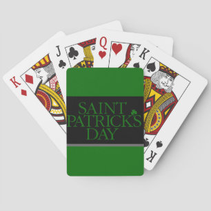 St. Patrick's Day Spielkarten
