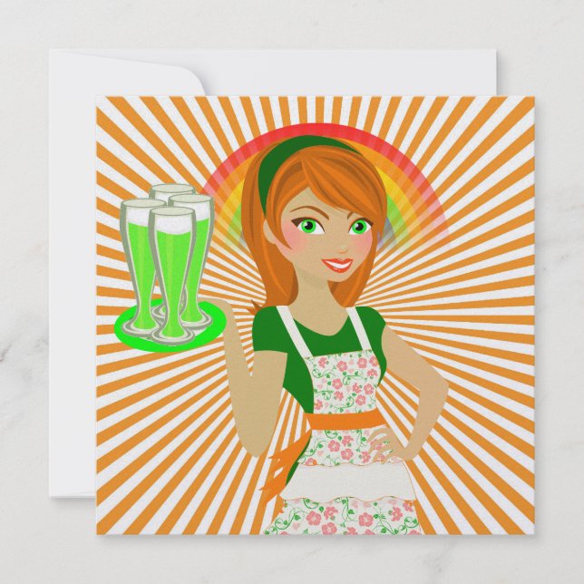 St. Patrick's Day - SRF Einladung (Vorderseite)