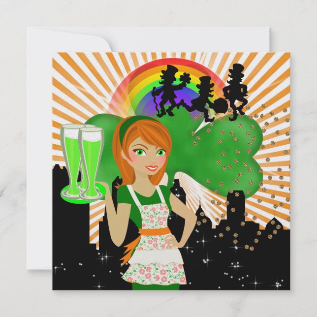 St. Patrick's Day - SRF Einladung (Vorderseite)