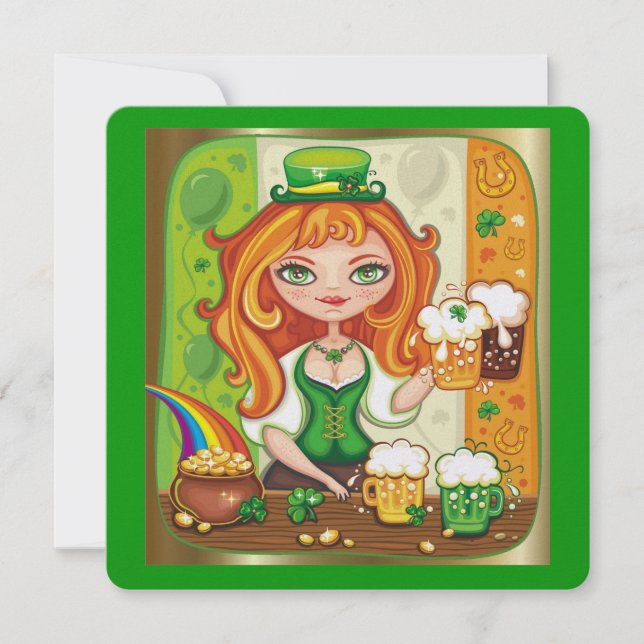 St. Patrick's Day - SRF Einladung (Vorderseite)