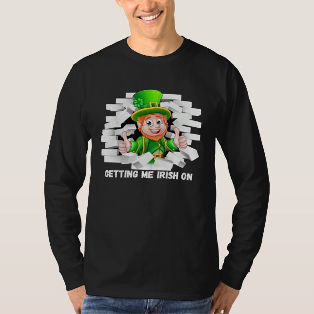 St Patricks Day  St Pattys Pixie Gnome Elfin Fay S T-Shirt (Vorderseite)