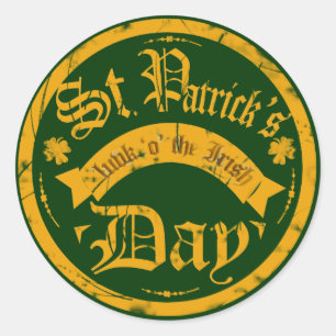 St Patrick's Day Sticker