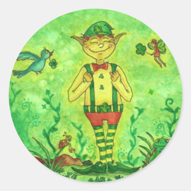 St. Patrick's Day Stickers (Vorderseite)