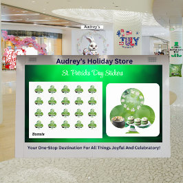 St Patrick's Day Stickers