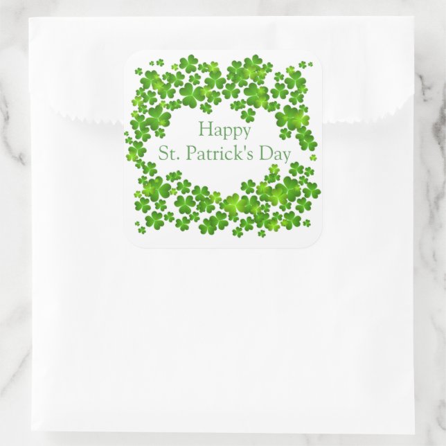 St. Patrick's Day Stickers (Tasche)