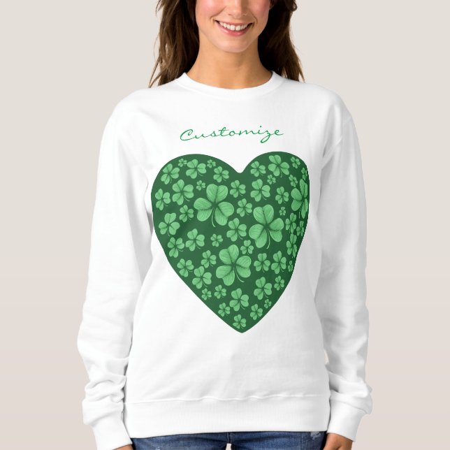 St. Patrick's Day  Sweatshirt (Vorderseite)