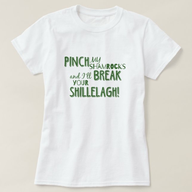 St. Patrick's Day T-Shirt (Design vorne)