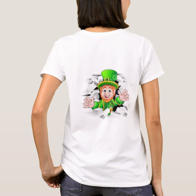 St. Patrick's Day T - Shirt (Rückseite)
