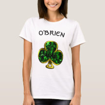 St. Patrick's Day T - Shirt der Frau mit Kleeblatt