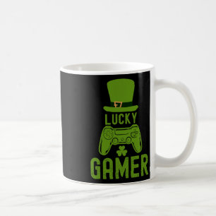 St Patricks Day T-Shirt Kleeblatt St Patrick Lucky Kaffeetasse
