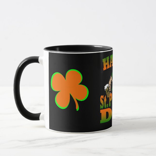 St. Patrick's Day Tasse (Links)