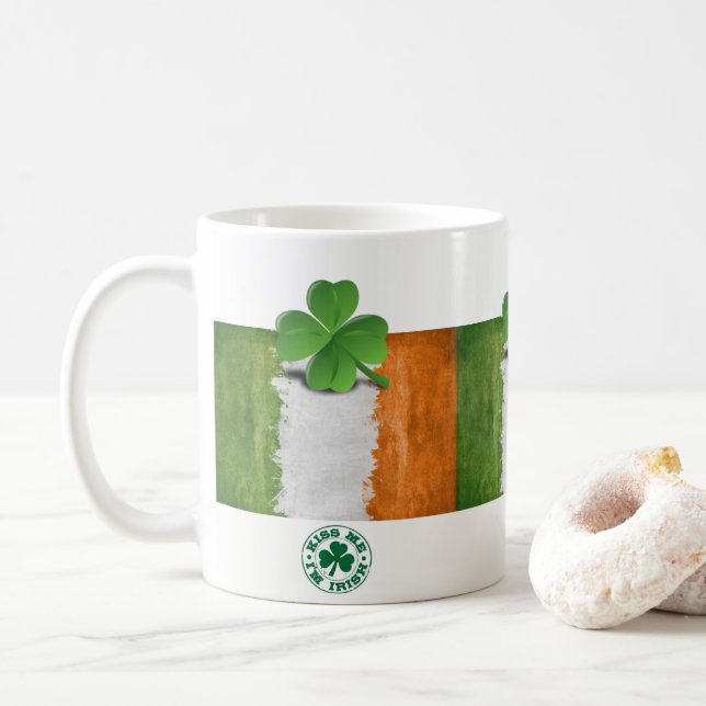 St. Patrick's Day Tasse (Mit Donut)