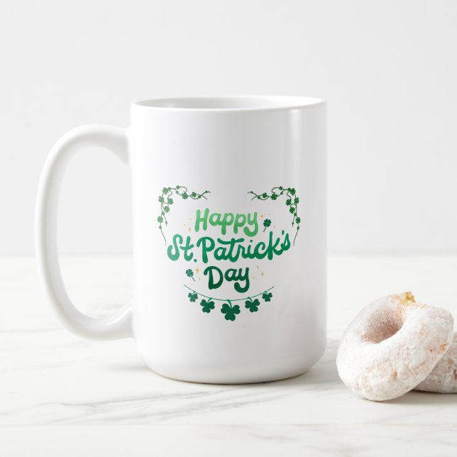 St. Patrick's Day Tasse (Mit Donut)
