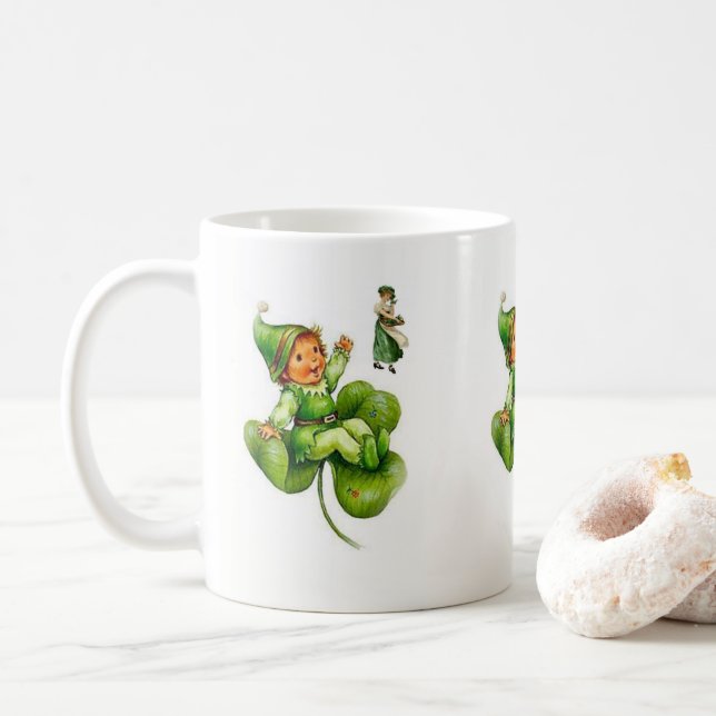 St. Patrick's Day Tasse (Mit Donut)