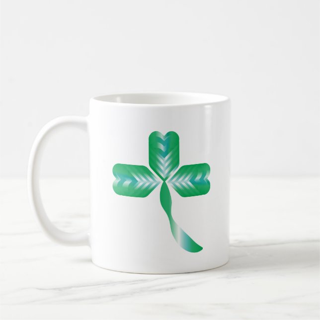 St. Patrick's Day Tasse (Links)