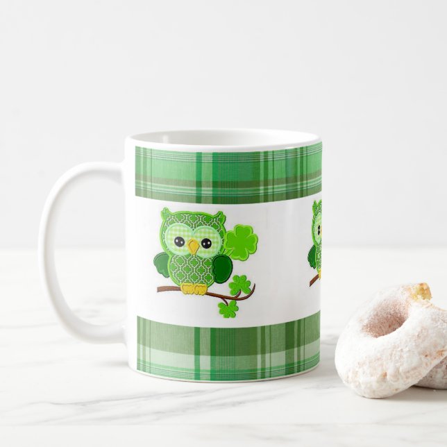 St. Patrick's Day Tasse (Mit Donut)
