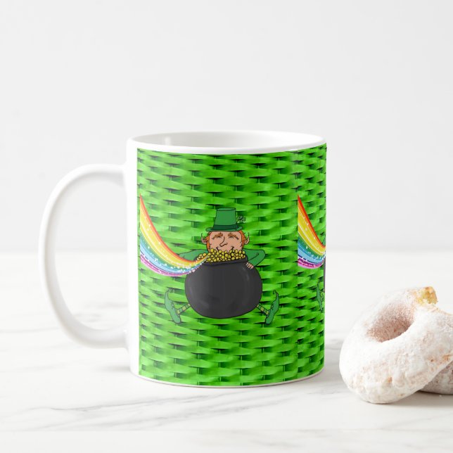 St. Patrick's Day Tasse (Mit Donut)