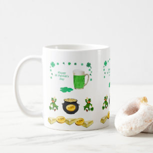 St. Patrick's Day Tasse