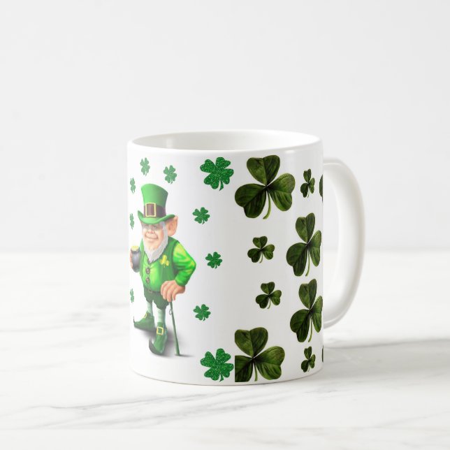 St. Patrick's Day Tasse (VorderseiteRechts)