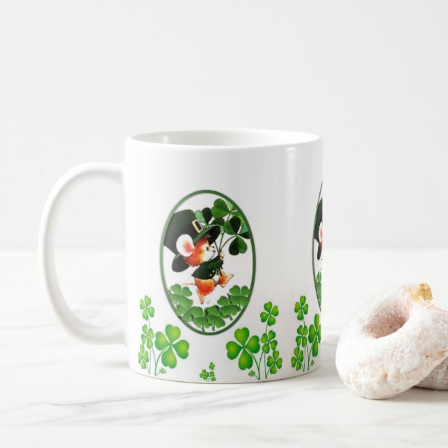 St. Patrick's Day Tasse (Mit Donut)