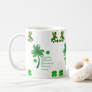 St. Patrick's Day Tasse