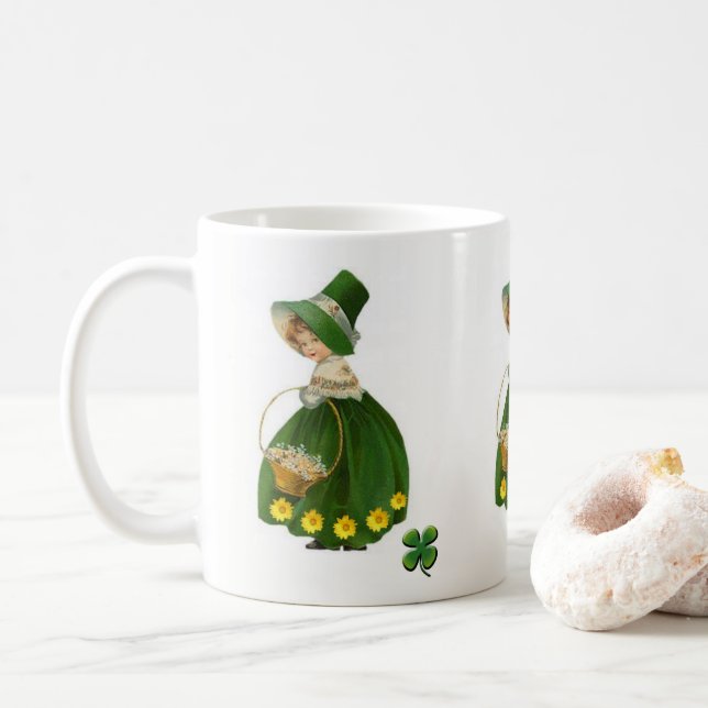 St. Patrick's Day Tasse (Mit Donut)