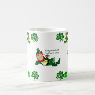 St. Patrick's Day Tasse