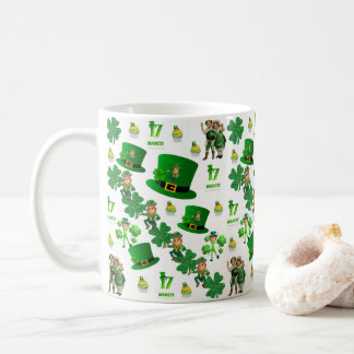St. Patrick's Day Tasse