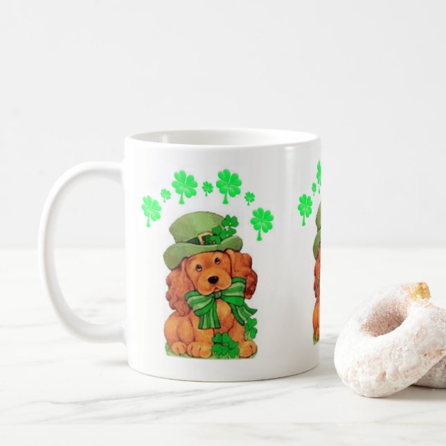 St. Patrick's Day Tasse (Mit Donut)