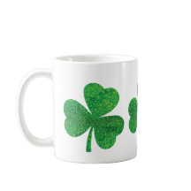 St. Patrick's Day Tasse - Lucky Kleeblatt Coffee C