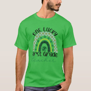 St Patricks Day Teacher Ein Glück 1St Grace Teache T-Shirt
