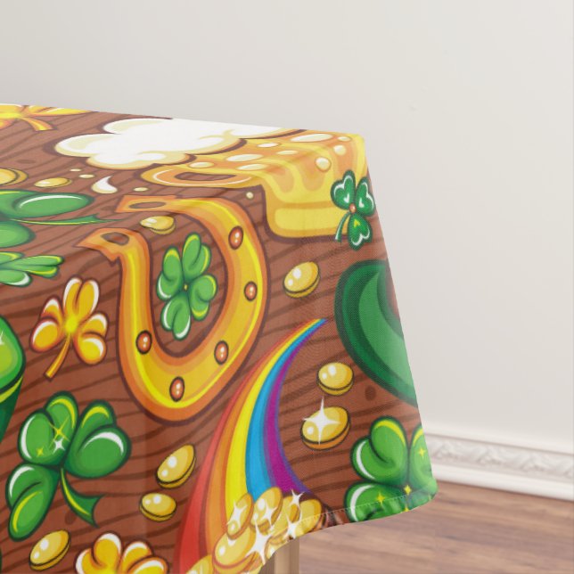 St. Patrick's Day Tischdecke (Beispiel)