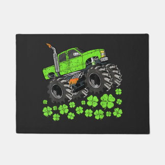 St Patricks Day Toddler Lucky Monster Truck Fußmatte