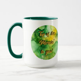 St. Patrick's Day Top of the Morning Tasse