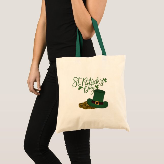 St. Patrick's Day Tote Bag Tragetasche (Vorderseite (Produkt))