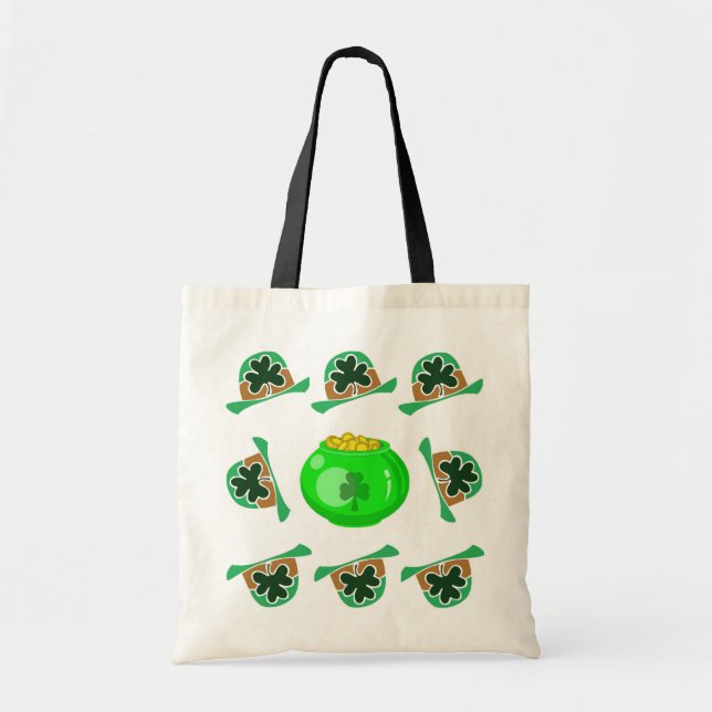 St. Patrick's Day Tragetasche (Vorne)