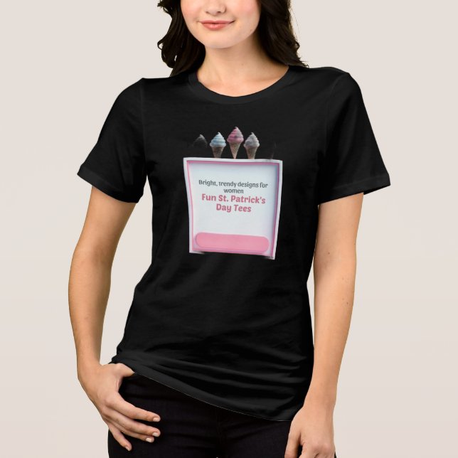 ST PATRICK'S DAY Tri-Blend SHIRT (Vorderseite)