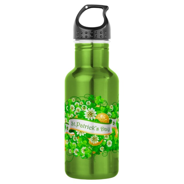 St. Patrick's Day Trinkflasche (Vorderseite)