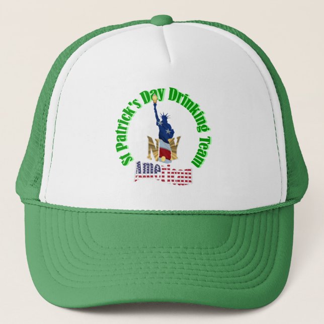 St. Patrick's Day Truckerkappe (Vorderseite)