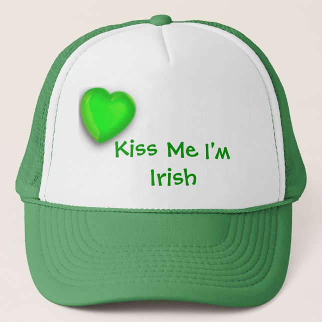 St. Patrick's Day Truckerkappe (Vorderseite)