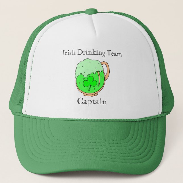 St. Patrick's Day Truckerkappe (Vorderseite)