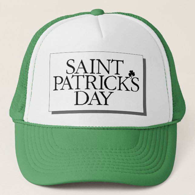 St. Patrick's Day Truckerkappe (Vorderseite)
