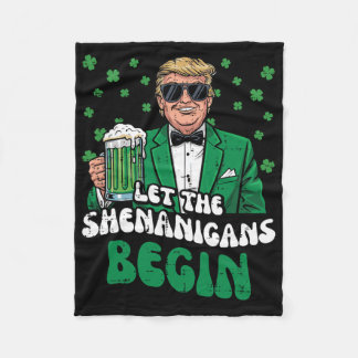 St Patricks Day Trump Let Shenanigans Begin Funny  Fleecedecke