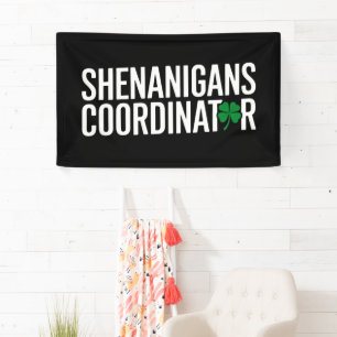 St. Patrick's Day Unfug-Koordinator Banner
