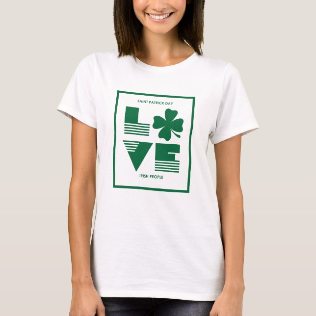 St. Patrick's Day - Urlaub in Irland T-Shirt (Vorderseite)