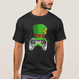 St. Patrick's Day Video Game Leprechaun Kostüm Sh T-Shirt