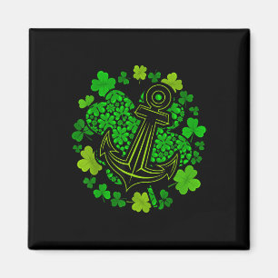 St Patricks Day Vierblattklee - Glückliche Kreuzfa Magnet