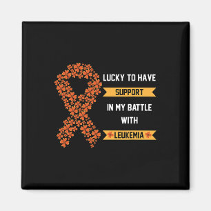 St Patricks Day Vierblättriges Kleeblatt Orange Le Magnet