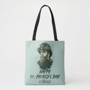 St. Patrick's Day Vintage-Kleeblatt personalisiere