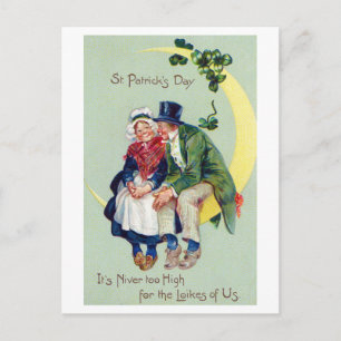 St. Patrick's Day, Vintage Postkarte